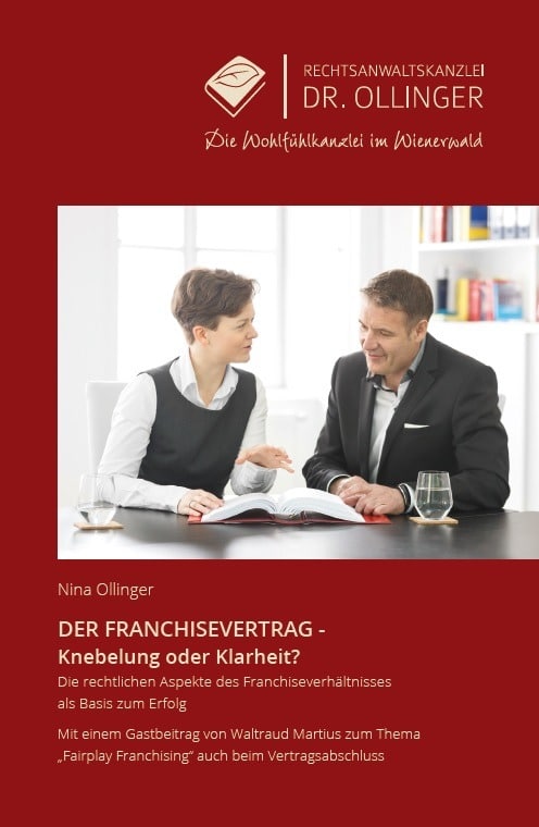 Franchisevertrag Buch Dr. Nina Ollinger